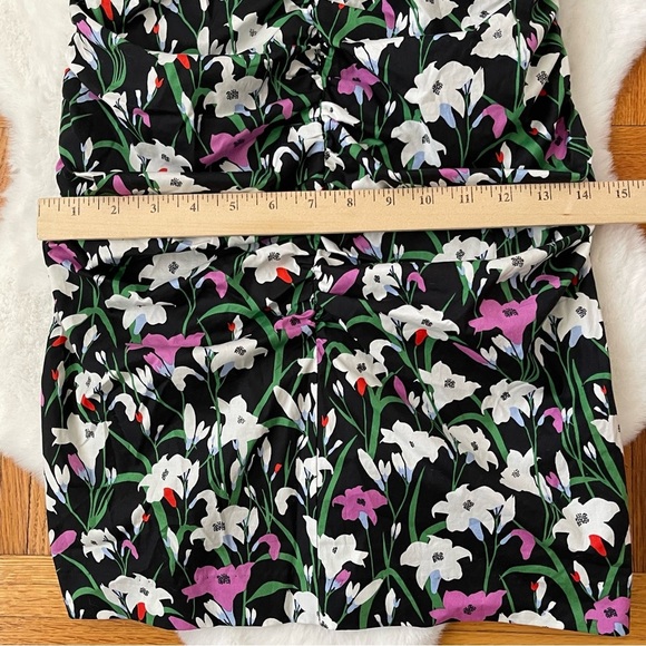 VERONICA BEARD Janis Puff Sleeve Floral Minidress SIZE 2 - Picture 14 of 16